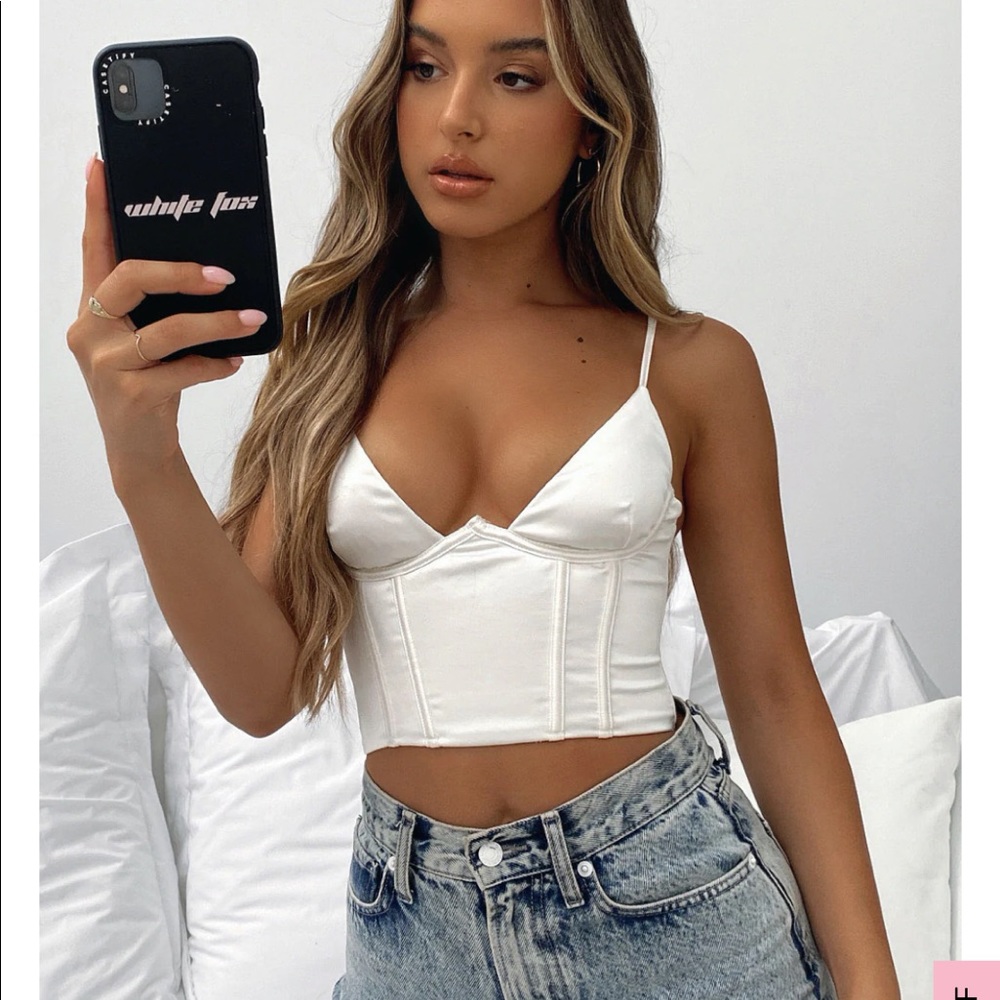 White Fox bustier top